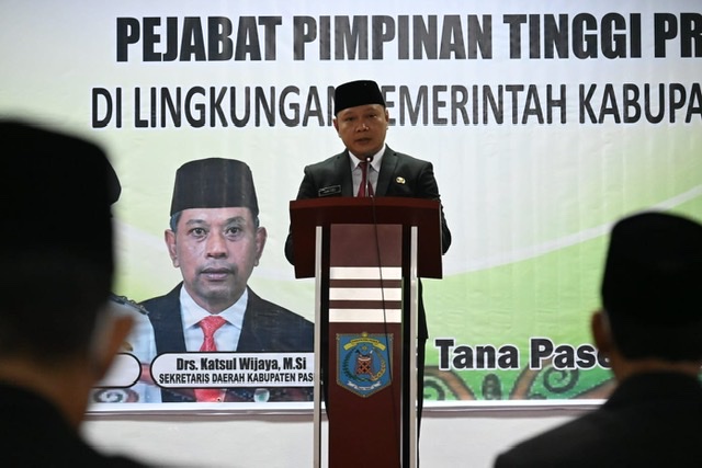 Bupati: 16 Eselon II yang Dilantik Hari ini Hasil Uji Kompetensi & Mendapat Rekomendasi KASN