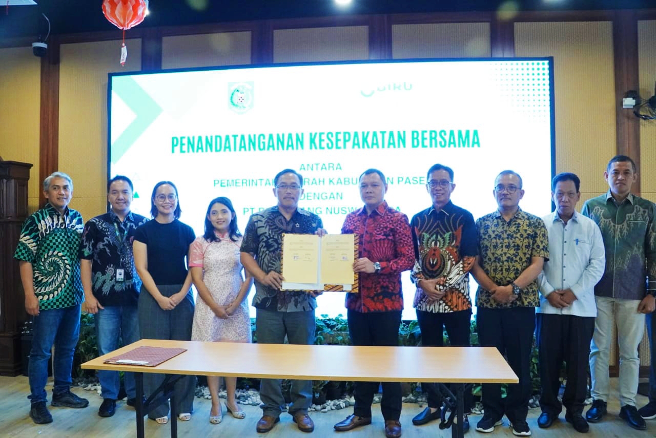 pemkab paser kerjasama dengan pt biru untuk meningkatkan kualitas sdm setempat