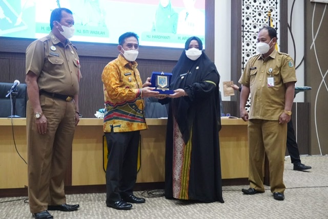 Perkuat Peran Forkopimda, Wabup Masitah Diterima Wawali Banjarmasin Arifin Noor