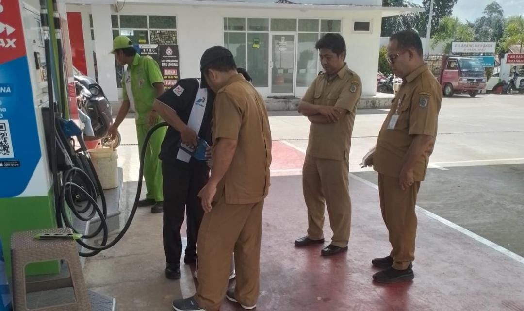 Jelang Idul Fitri Pemda Paser Awasi Pengukuran di SPBU